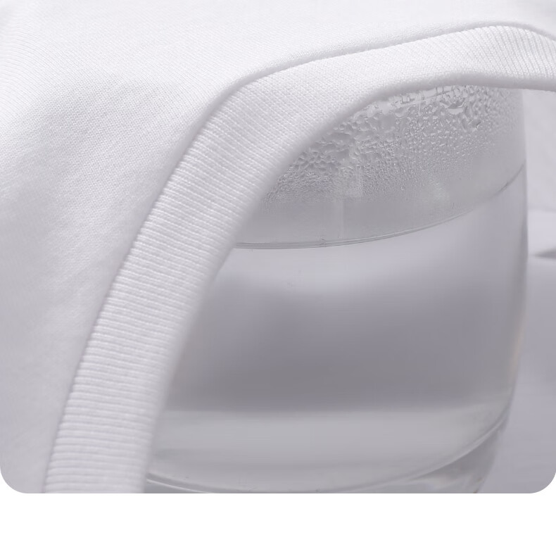 SEPTWOLVES Men's Short Sleeve T-Shirt Comfortable Breathable Versatile Cool Ice Silk Round Neck Base Shirt White L 20