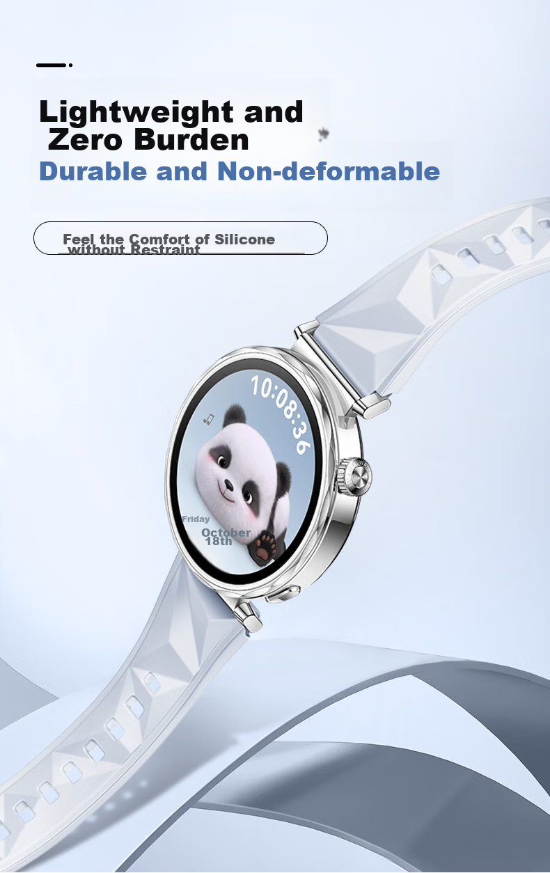 Xiaopijiang Compatible Watch Band for Huawei Watch GT7/GT6/GT5/4/Pro/Watch6/Watch5 Ice Crystal Pattern Strap, Xiaomi S4 Watch/OPPO X3/X2mini Silicone Watch Band 3