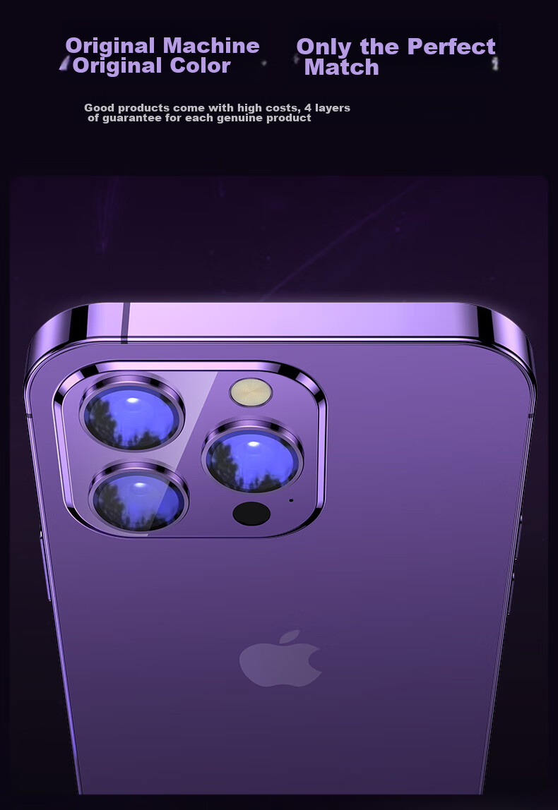 Mofajiang Lens Protector for Apple IPhone 18 Pro/18 Pro Max, Full Coverage Anti-Scratch Film for IPhone 17 Pro/17 Pro Max, Transparent Independent Lens Protector, No Case Interference, 1 Set 1