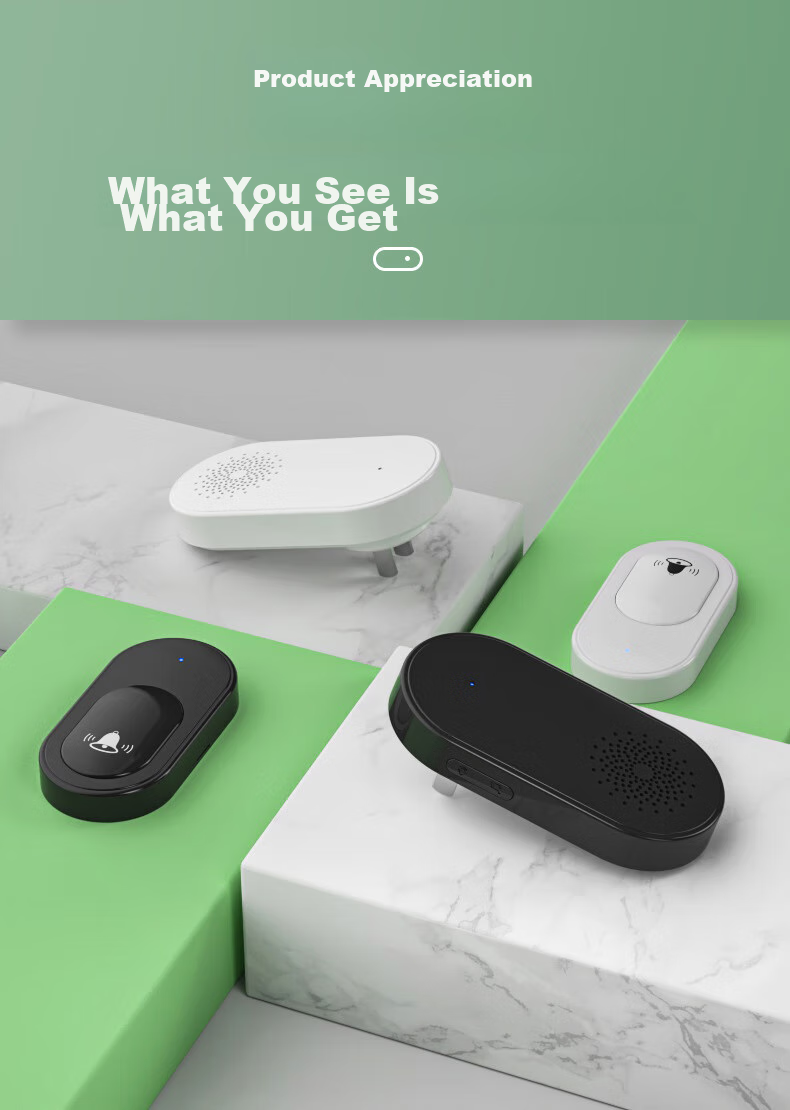 Xiya Wireless Doorbell, Elderly Call Button, Home Emergency Button for Seniors, Remote Control One-Button Emergency Alarm for Patients 14