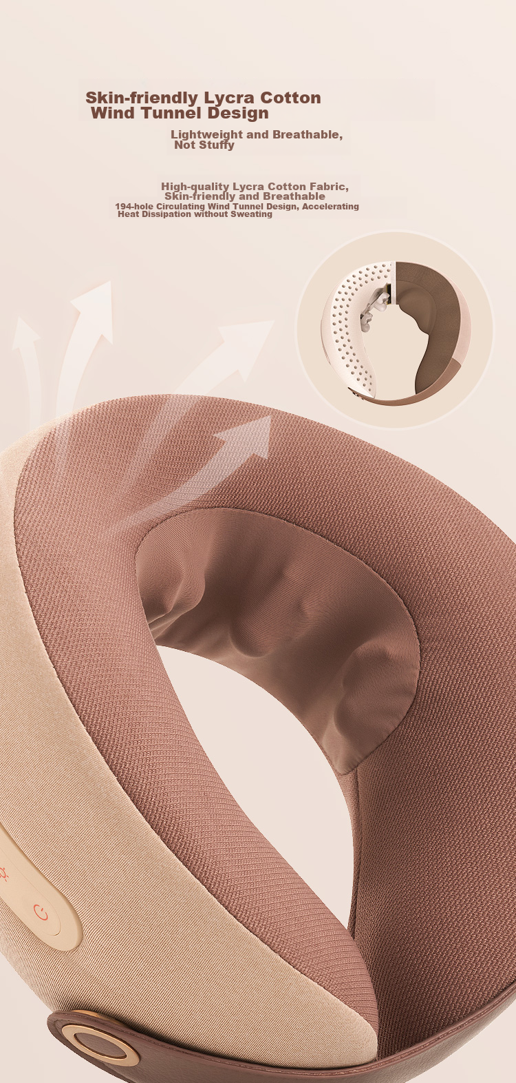 Breo Neck Massager, C2 Neck And Shoulder Massage Device, Pillow Ring U-Shaped Neck Pillow with Heat Therapy And Kneading Function, Birthday Gift for Mom, Wife, Boyfriend Or Girlfriend 14