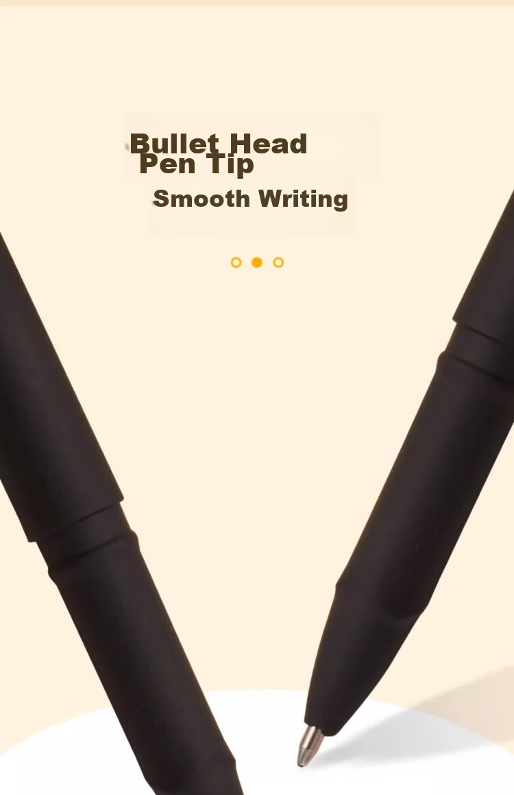Liupintang 0.7mm Gel Pen Refill, Black Ink, Thick Tip, Hard Pen for Calligraphy Practice, Signature Pen, Business High-Quality Black Pen, Water-Based Pen for Exams, Large Capacity Adult Writing Practice Pe 9