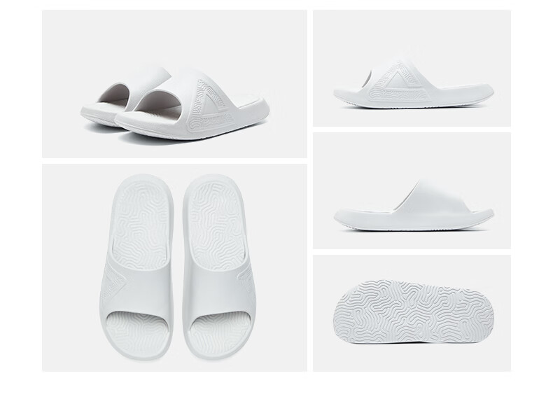PEAK Taiji Men's Summer Sports Fashion Sandals, Comfortable Outdoor Soft Elastic Height-Increasing Beach Slippers DL410517 16