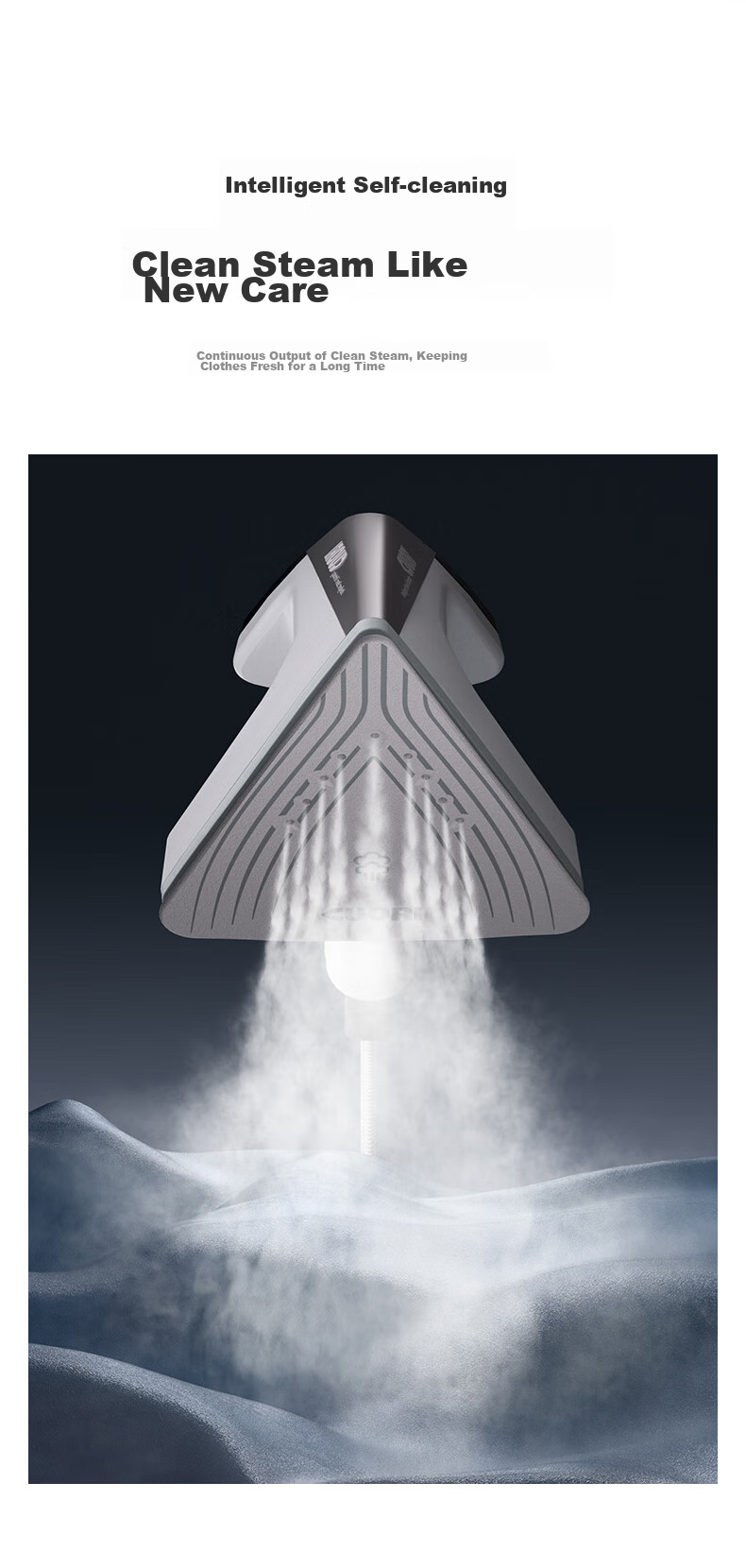 CuoRi [High-End Ironing And Care All-In] Upright Garment Steamer, 200g/min, 2L Water Tank, Pressure-Boosted Steam, Home Use, Electric Iron, Smart Control, Fragrance Removal, Luxury Clothing Care G701 12