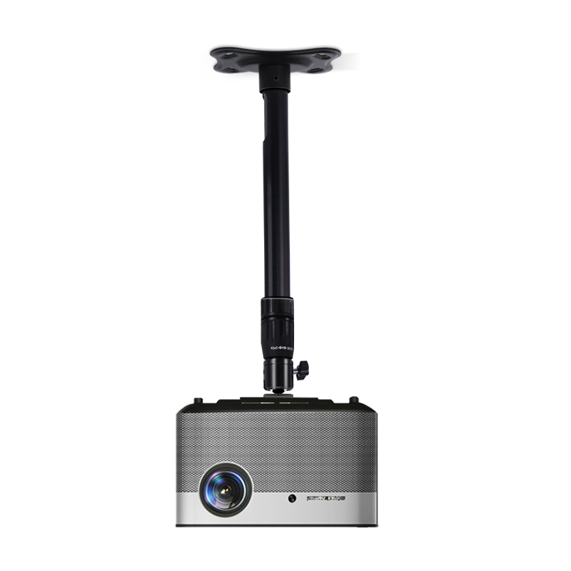 JINGMI Projector Mount D02 Wall-Mounted Bracket with Adjustable Length 35-60CM Compatible with Single-Hole Mini Projectors for XGIMI, Jianzhuo, Dangbei And Others
