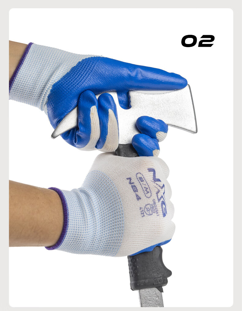 NXG Winter Cold-Resistant Waterproof Work Gloves, Wear-Resistant Non-Slip Warm Gloves, Anti-Freeze Fleece-Lined for Winter Work And Cold Storage X17 10