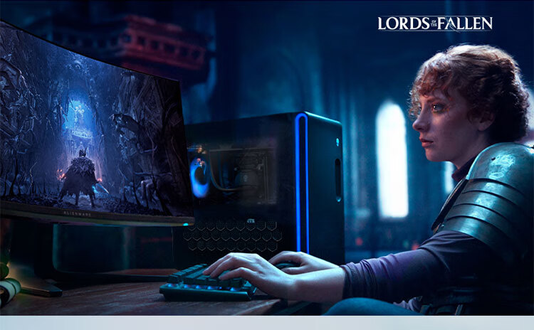 Alienware Gaming Desktop Computer Area-51 High-End E-Sports Gaming PC (Ultra 9 64GB 2TB RTX5080) Starry Silver Water-Cooled Black Myth: Wukong 80L AI Graphics Statio 16
