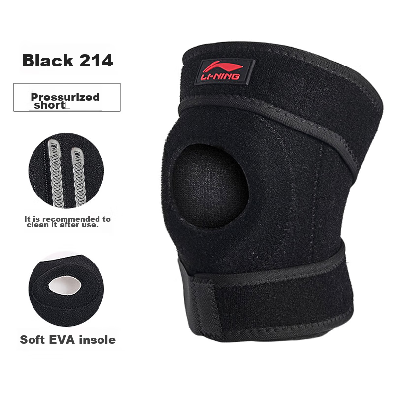 Li-Ning Knee Pads, Warm Sports Meniscus Patella Protection, Anti-Injury Arthritis, for Men And Women, Suitable for Jogging, Basketball, Badminton, Hiking
