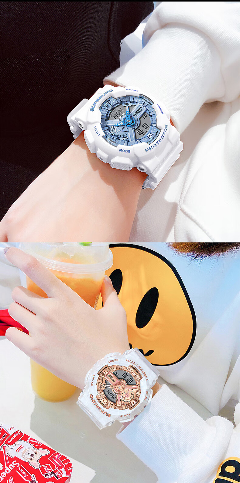 MAX-G Sports Watch for Men And Teenagers, Multi-Functional Luminous Dual Display Electronic Watch for Middle School, High School Students And Young Adults, Back to School 10