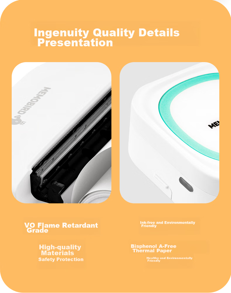 MEMOBIRD Teen Edition Error Correction Printer for Students' Course Tutoring And Learning, High-Definition Error Correction And Question Organization Tool, Classic White 13
