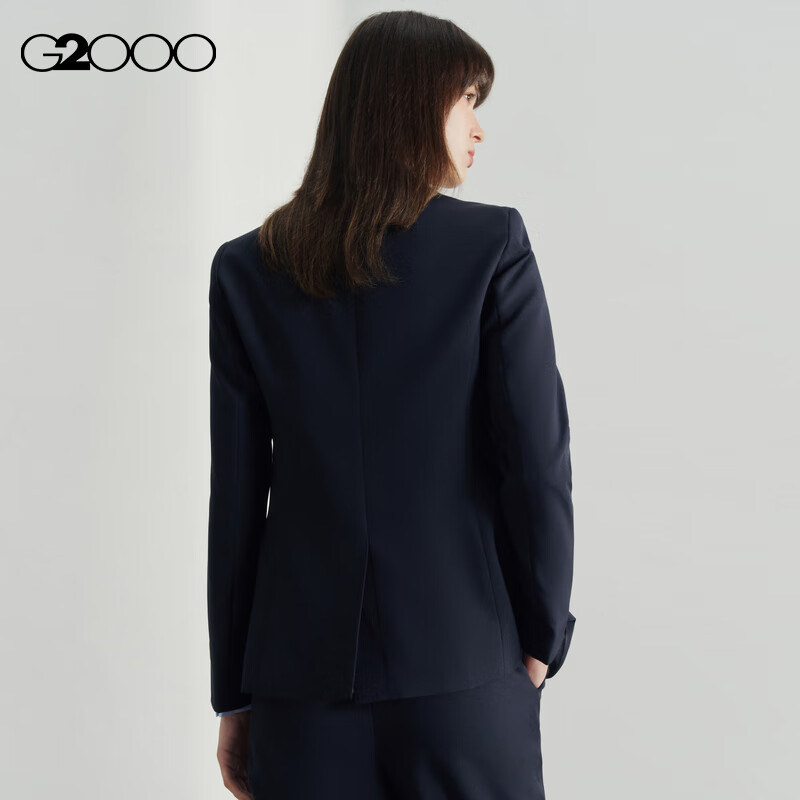 G2000 [Machine Washable And Easy-Care] Women's Autumn And Winter Clothing, Same Style As in Shopping Malls, Business Commute Formal Suit Jacket G2