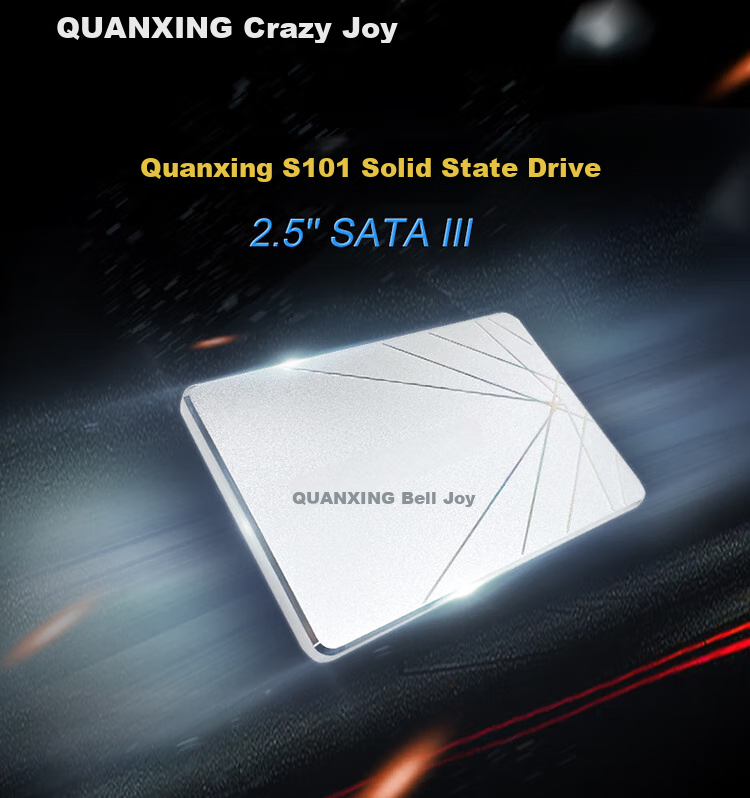 QUANXING 256GB SSD TLC NAND SATA 3.0 Interface Read Speed up to 500MB/s Compatible with Desktop/laptop S101 1