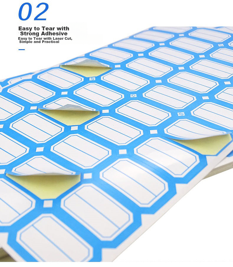 LISON 401 Red *50 Sheets, 29*19mm (40 Pieces/sheet), Self-Adhesive Paper Stickers, Label Stickers, Self-Adhesive Labels, Lip-Taking Paper, Lip-Curling Paper 2