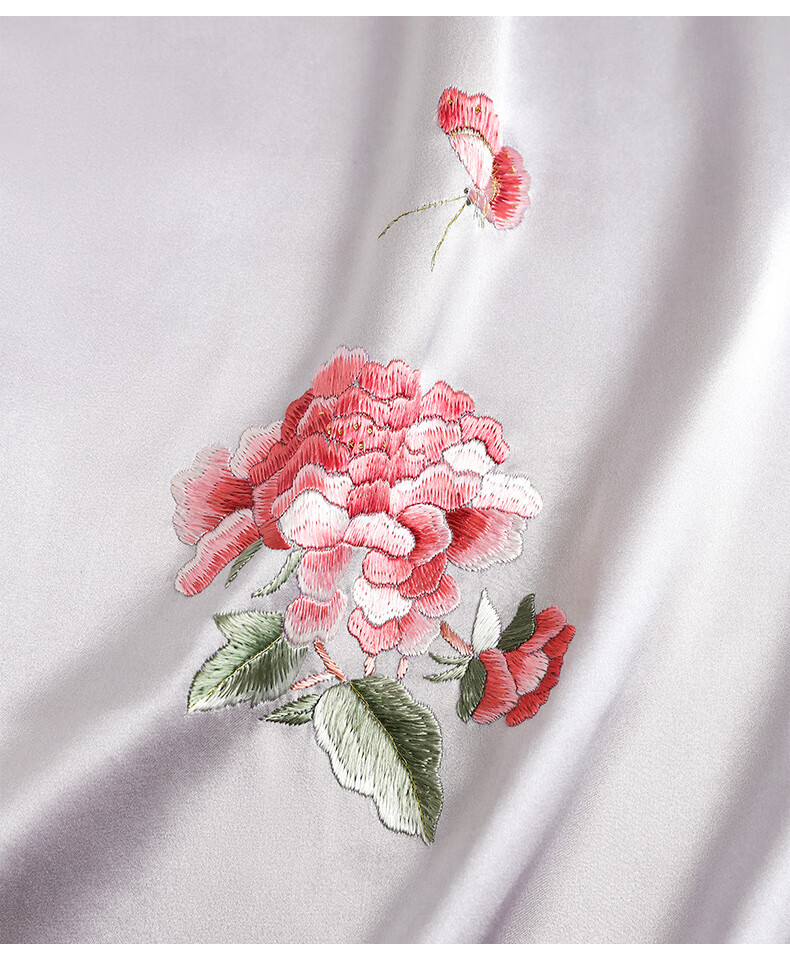 Hangsilu Silk Scarf for Women, Double-Layer Mulberry Silk Shawl, High-End Birthday Gift, Mid-Autumn Festival Present for Mom And Elders 14