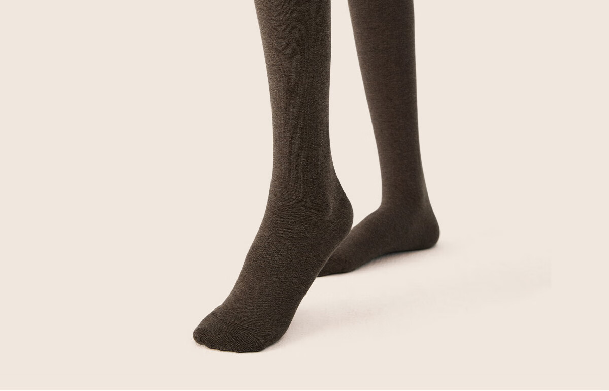 Mianzhuwu Anti-Slip Slim Leg Thigh Socks Knee Protection High Tube Pure Cotton 10A Antibacterial Non-Slip Over-Knee Socks Women's Long Socks 2 Pairs 31
