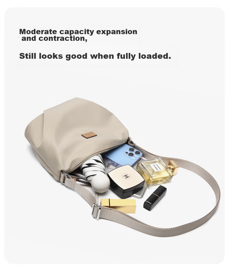 Laifu Lightweight Cloud Bag, Compact And Exquisite Canvas Crossbody Bag, Women's Handbag, Dumpling Bag, Birthday Gift 22