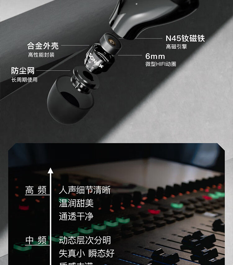 SONGX Bluetooth Headphones, Tencent QQ Co-Branded Gift Box, Christmas Present, Call Noise Reduction, In-Ear Bluetooth 5.3, Sports Running Music Earphones, Ultra-Long Battery Life 2