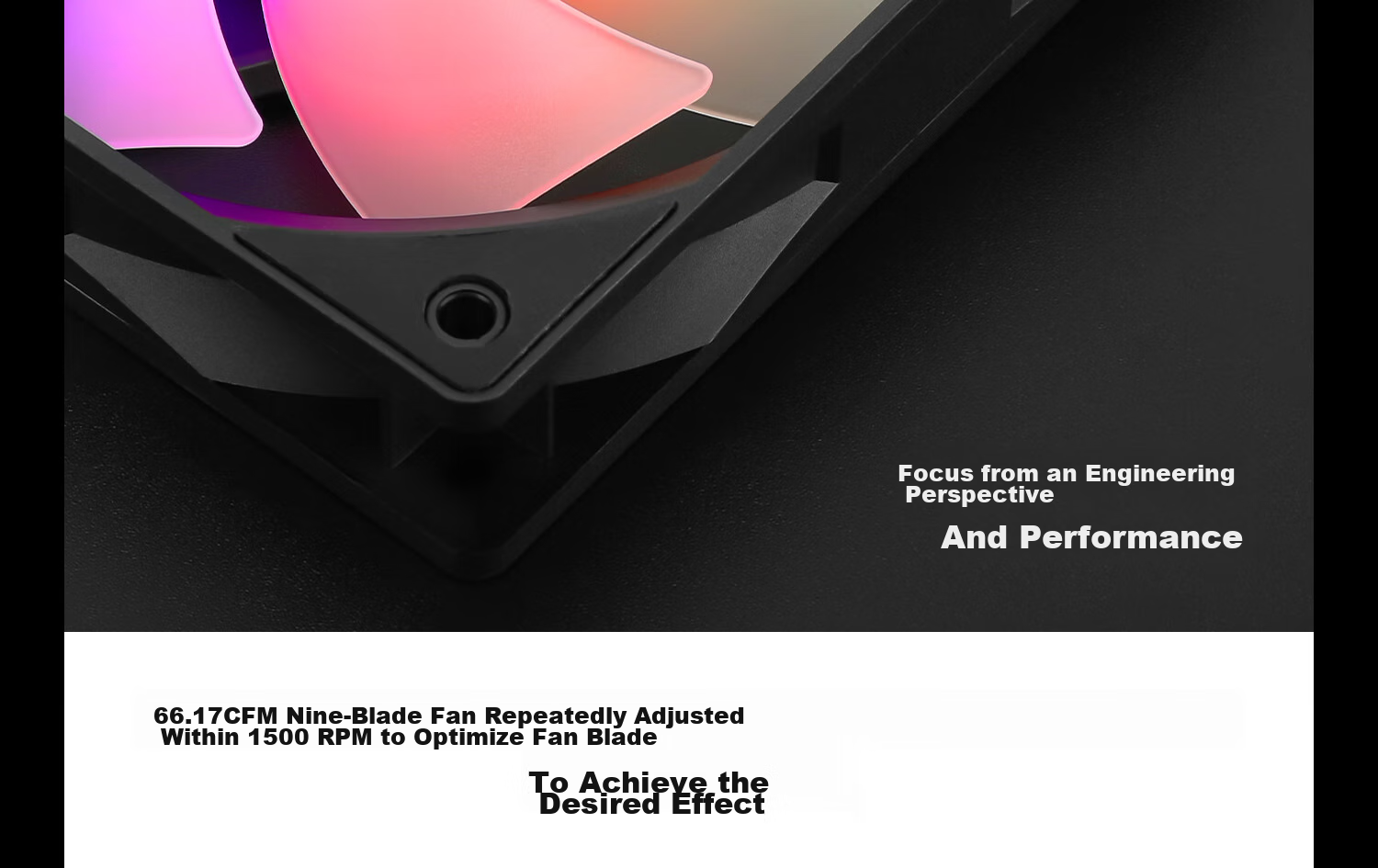 Thermalright TL-C12B V3 X3 Black ARGB 12cm Case Fan, Infinite Mirror Light Fan, RGB Fan, 4PIN PWM Speed Adjustable Fa 10