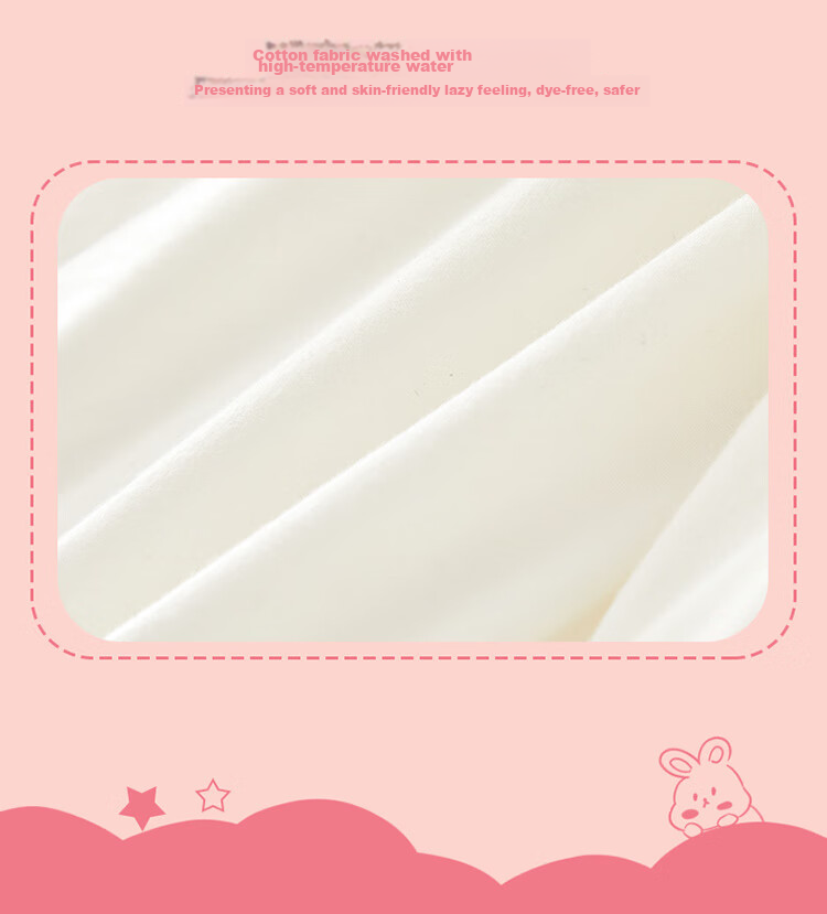 Dohia Silk Pillow, 60-Count Pure Cotton Grade A Washable Infant And Toddler Kindergarten Pillow Core, Single Pack, 50*35cm 6