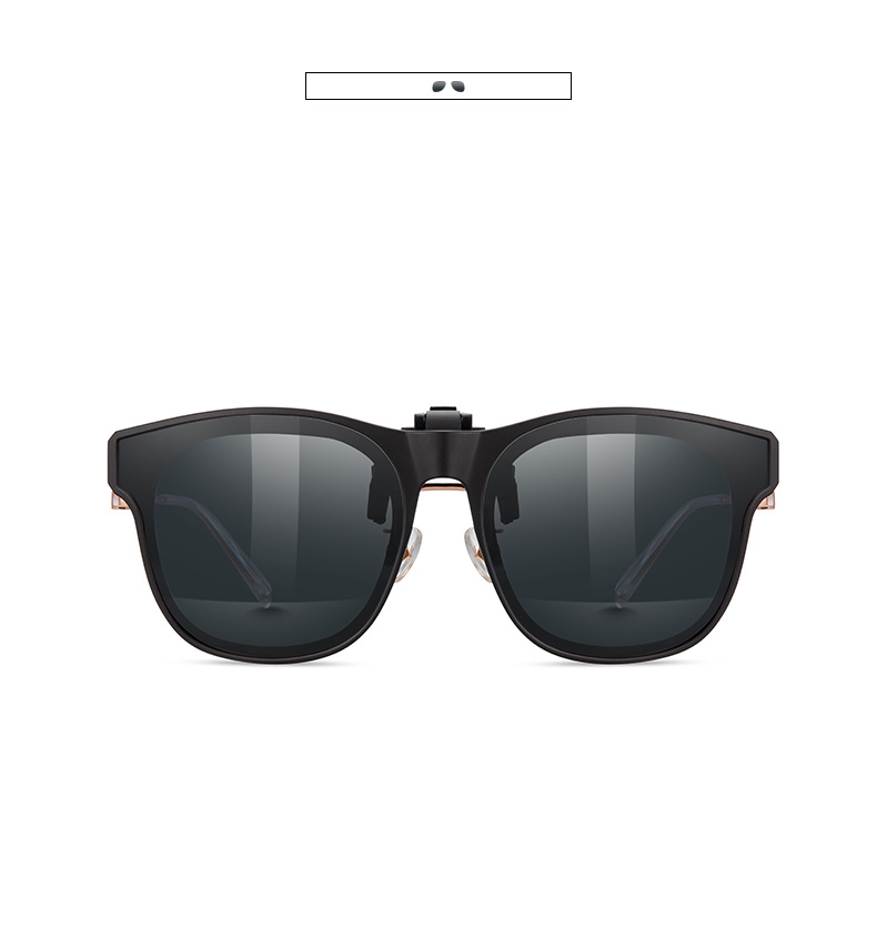 HELEN KELLER Polarized Clip-On Sunglasses Unisex Driving Glasses Clip HP829C2 11