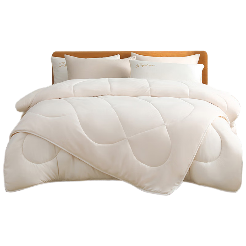 Mengjie Jiafang [70th Anniversary] Dream-Fueling 30% Soybean Fiber Two-In Comforter, Class A Antibacterial Parent-Child Quilt Filling, Approximately 2600g