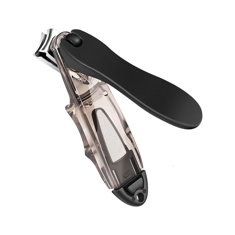 ZWILLING Stainless Steel Nail Clipper with Nail File, 360-Degree Rotating Blade Head, Durable Household Single-Use Tool