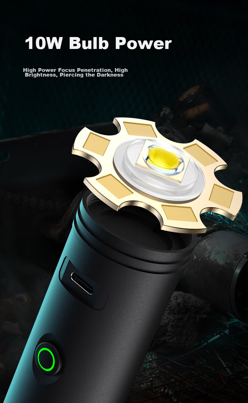 PHILIPS Flashlight, High Brightness, Long Battery Life, Outdoor Survival, Super Bright, Home Use, Compact Outdoor Lighting, Emergency Light SFL2185 2