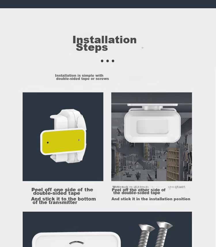 Xiya Welcome Sensor, Wireless Doorbell, Welcome Greeter, Reminder Device, Convenience Store And Supermarket Entrance Announcer 23