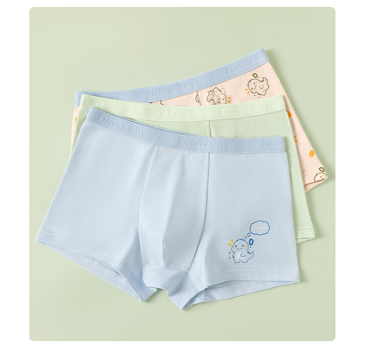 MiiOW Boys' Cotton Boxer Briefs, Breathable And Comfortable Shorts for Young Boys And Toddlers, Size 110 9