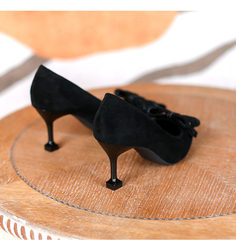 CARTELO Elegant High Heels for Women, Black, Comfortable, KCC-6688 Black (5cm) Size 39 13