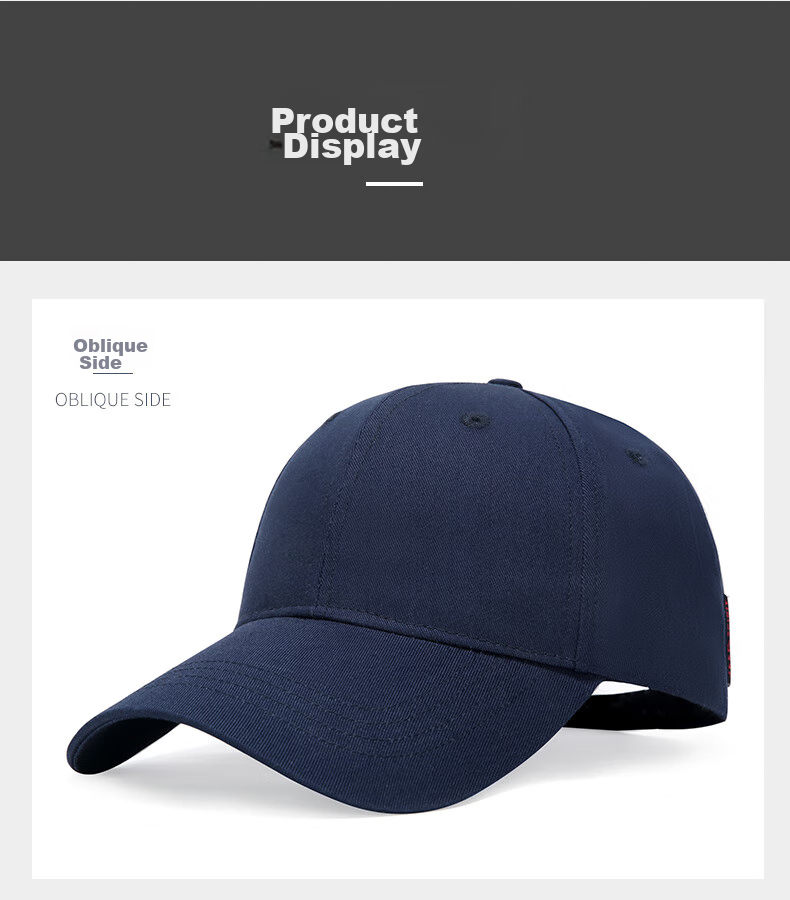 JEEP Men's Fashionable Baseball Cap, Couple Style, Simple Versatile Peaked Cap, Summer Casual Outdoor Sun Hat for Wome 11