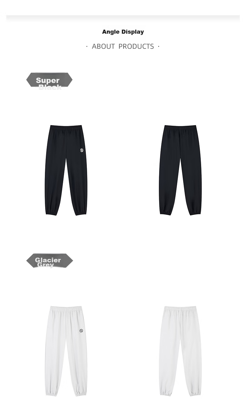 361° Men's AG Quick-Dry Jogger Pants Spring Summer Casual Running Lightweight Trousers 652611703-3 24