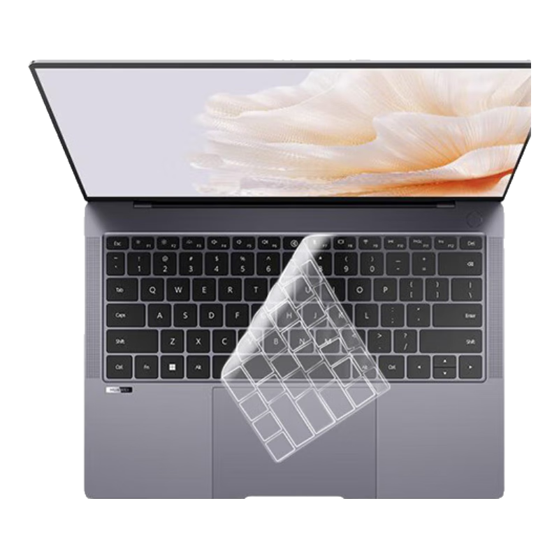 JPLAYER Keyboard Protector for Huawei MateBook D14 2023 Model/X Pro2024/23/22 Models, Laptop Protective Film, High Transparency Ultra-Thin Invisible Sticker