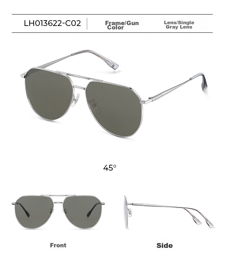 LOHO Polarized Sunglasses for Men And Women, Driving-Specific Aviator Sunglasses, Fishing UV Protection New Model 21