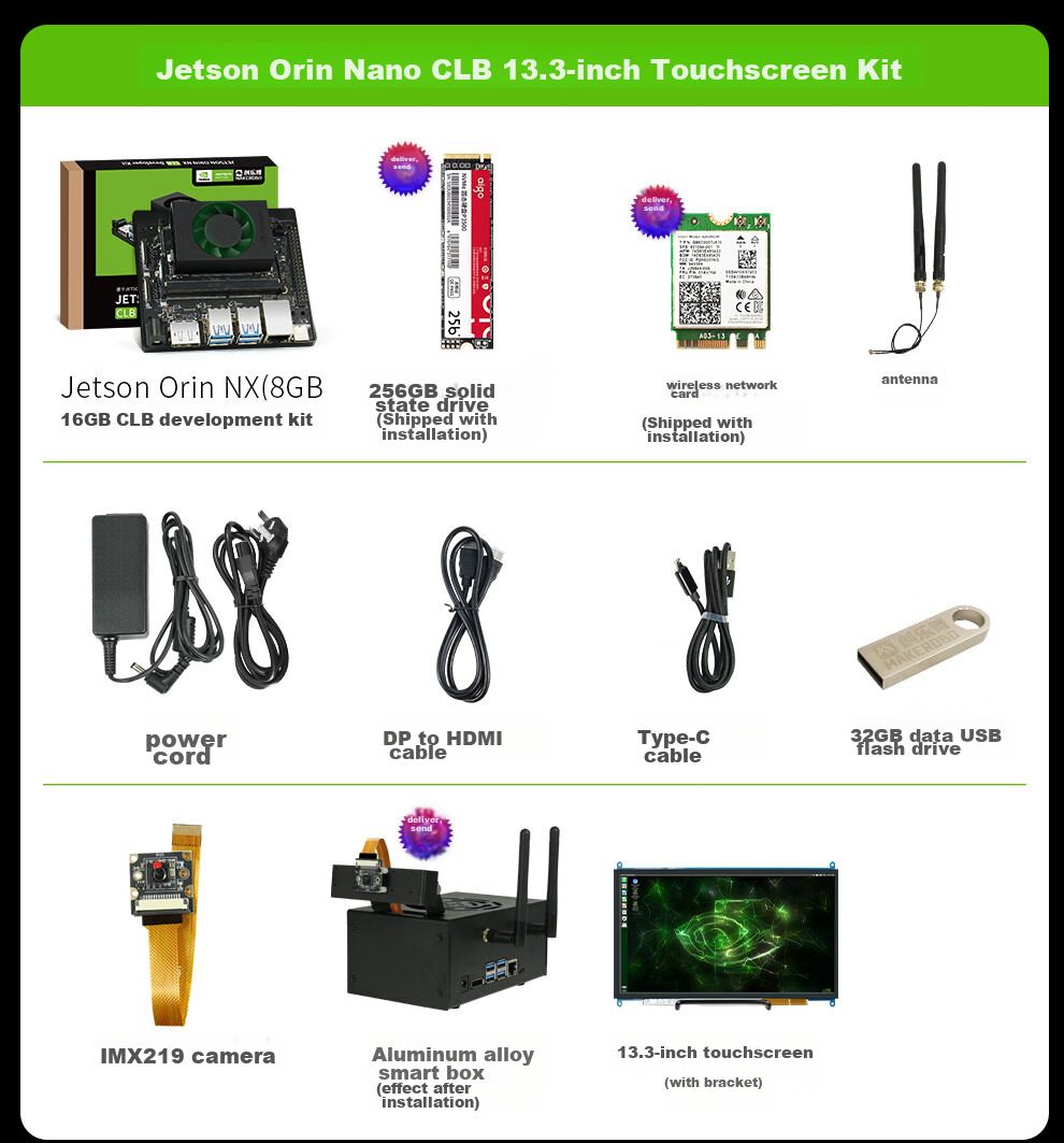 NVIDIA Jetson ORIN NX Super AI Development Kit 8/16GB Core Development Board 157Tops 24