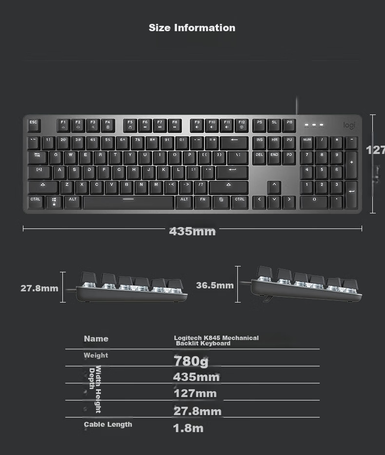 Logitech Lingyan Series K868, Tri-Mode Customizable Mechanical Keyboard, Wireless Keyboard, Bluetooth Keyboard, Customized Keyboard, White, 97 Keys 12