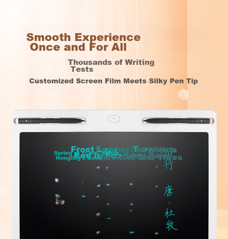 Newsmy 28-Inch Colorful Rechargeable High-Brightness LCD Large Screen Electronic Whiteboard Writing Pad Children's Drawing Board Office Writing And Drawing Tablet for Boys And Girls, Children's Day Birthday Gift Black 12