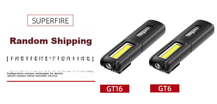 SupFire G15-S Magnetic LED Work Light Rechargeable High Brightness Multifunctional Flashlight for Car Repair Machine Inspection Outdoor Lighting 5W 4-Hour Battery Life 1