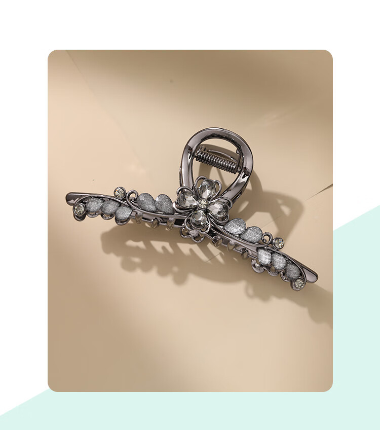 CHIMERA Luxury Hair Claw Clip, High-End Hair Accessory for Women, Elegant Rhinestone Hairpiece for Back of Head, Birthday Gift for Wome 21