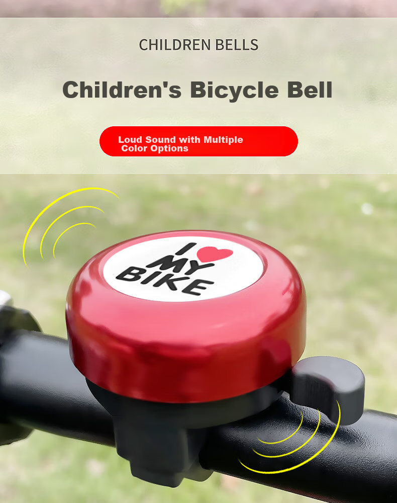BIKEBROS Children's Bicycle Bell, Mountain Bike Bell, Cartoon Bike Bell, Children's Bike Horn Accessories 1