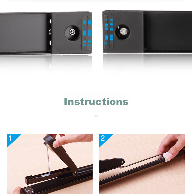 KW-Trio Heavy-Duty A3 Stapler, Office Stapling Machine, Saddle Stapler for Thick Documents, 50 Pages Capacity 15