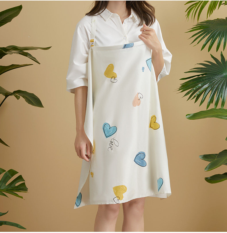 Shiyuejiejing Nursing Pad, Multifunctional Breastfeeding Cover for Outdoor Use, Anti-Exposure Nursing Cover, Whale Dream 14