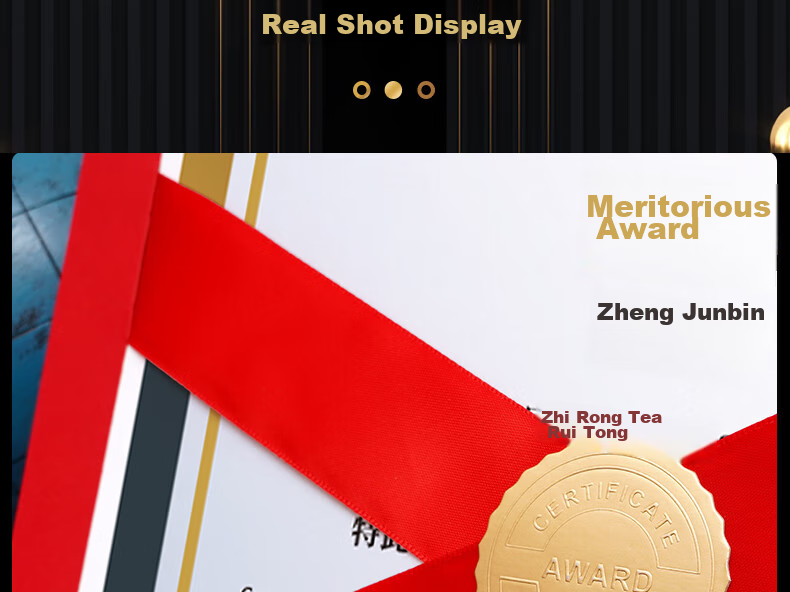 Weiji A4 Horizontal Ribbon Knot Honor Certificate, Appointment Letter, Graduation Certificate Cover, Customized European-Style Certificate, Award Certificate, Document Frame, Certificate Set, Wine Red, 406H-WRD/5 16
