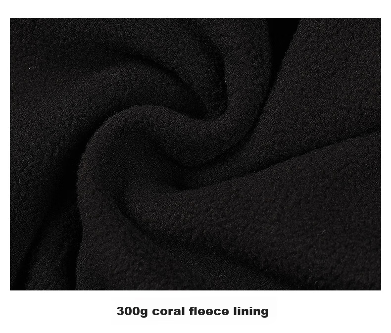 Huili Three-In Jacket for Men, Autumn And Winter Fleece-Lined Outdoor Windproof Mountaineering Coat, Men's Clothing, Black, 3XL 22