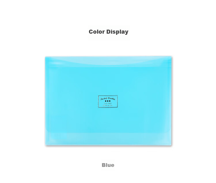KOKUYO A4 File Folder, Pastel Cookie Style, Student-Friendly Double Pocket Design, Large Capacity Document Organizer, Transparent, 4-Pack WSG-KUCW311T3C, Digital Full-Net Low Price 6