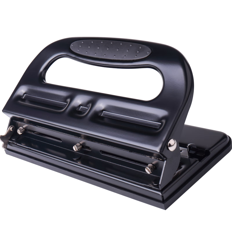 KW-Trio Office Hole Puncher, 30 Pages, Adjustable Three-Hole Distance, Three-Hole Punching Machine, Hole Puncher