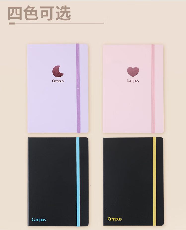 KOKUYO Littlewoods Series Wirebound Hardcover Notebook, 100 Pages/8mm Ruled Lines/Iris Purple, 1 Book WSG-NBNE5102LV 6