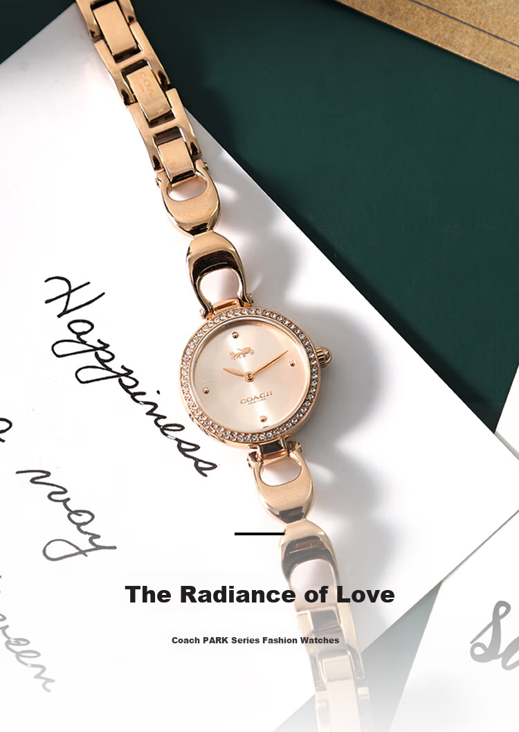 COACH PARK Series Bracelet-Style Steel Band Quartz Women's Watch 14503172, Recommended by Kong Xue'er, Gift/giving 4