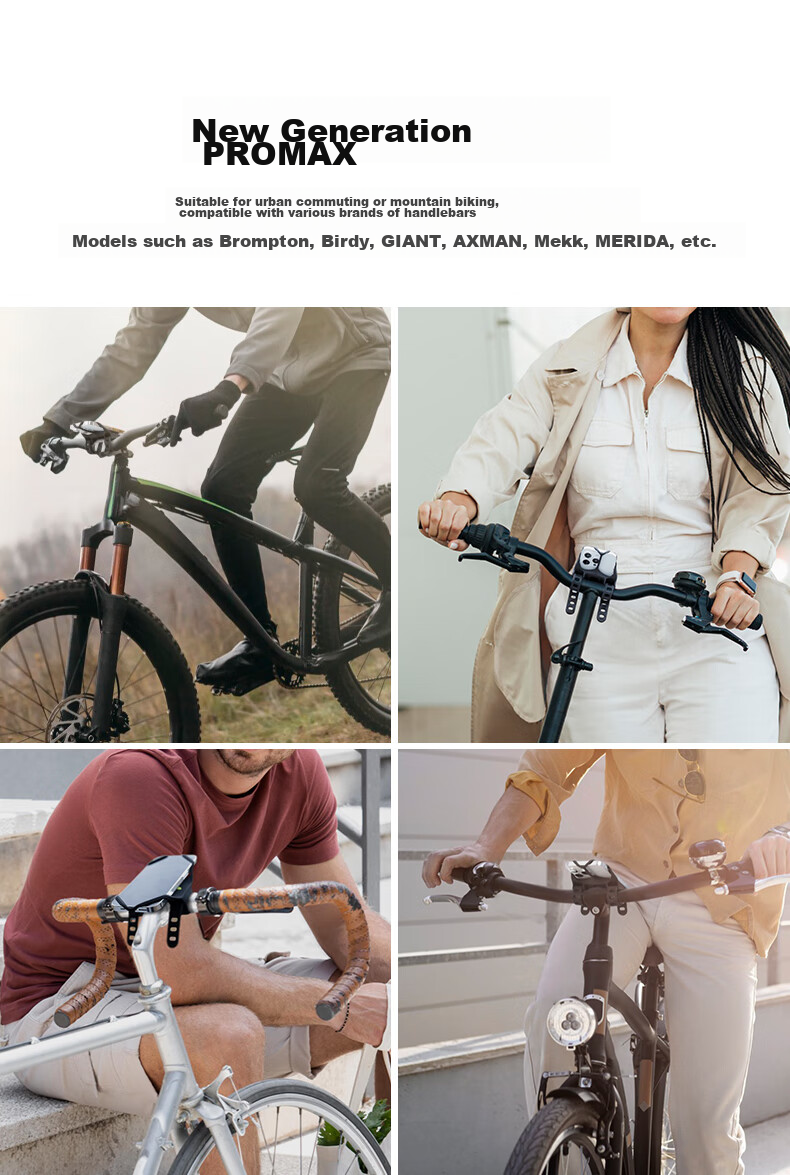 Bone Road Bicycle Phone Mount, Professional Small Folding Bike Phone Holder, Shockproof Cycling Navigation Phone Stand 4