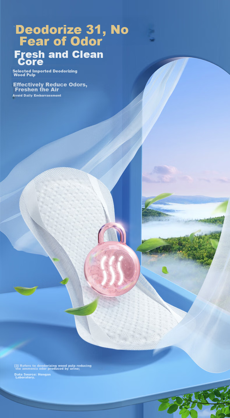 Elderjoy Women's Absorbent Pads, L Size, 60 Pieces, 360mm, Maternity Pads, Light Leakage Protection, Urine Pads, Incontinence Sanitary Napkins 8